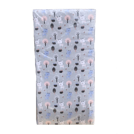 Матрас детский ортопедический Baby Comfort Соня №8 (120*60*8 см)  Оленята на сером