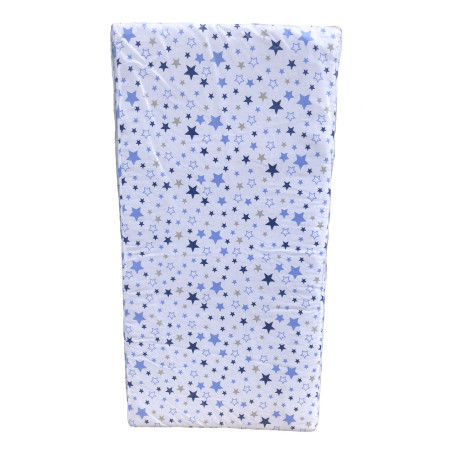 Матрас детский ортопедический Baby Comfort Соня №8 (120*60*8 см) Звёздочки голубые