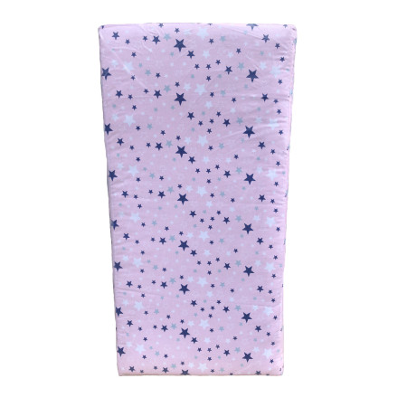 Матрас детский ортопедический Baby Comfort Соня №8 (120*60*8 см) Звёздочки на розовом