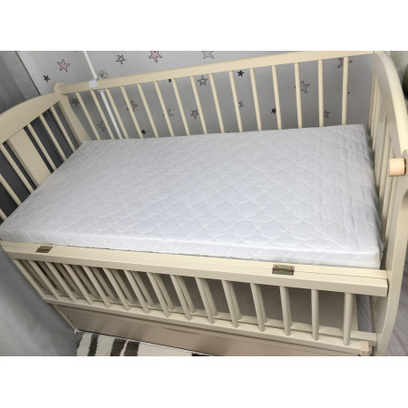 Матрас детский ортопедический Baby Comfort Соня №8 (120*60*8 см) белый стеганый