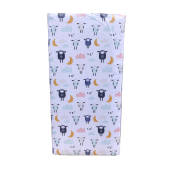 Матрас детский ортопедический Соня, 120х60х8 см, спящие овечки