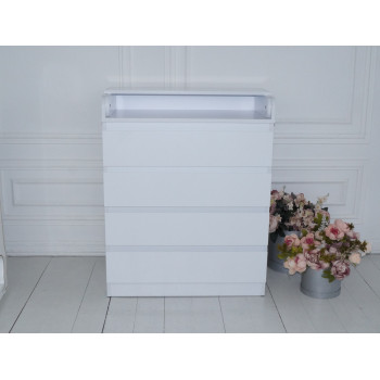 Пеленальный комод CLASSIC SOFT, белый