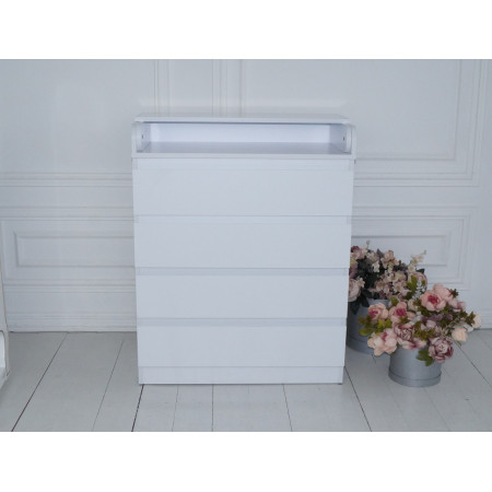 Пеленальный комод CLASSIC SOFT, белый