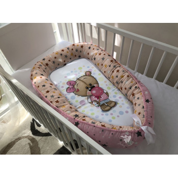 Кокон-позиционер для новорожденных Baby Comfort Мишка Чупа-чупс