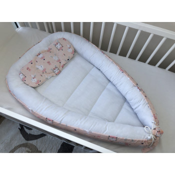 Кокон-позиционер для новорожденных Baby Comfort со съемных бортом №10