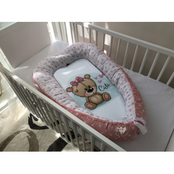 Кокон-позиционер для новорожденных Baby Comfort Мишка Cute