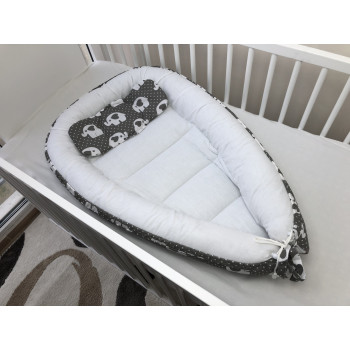 Кокон-позиционер для новорожденных Baby Comfort со съемных бортом №6