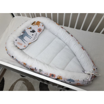 Кокон-позиционер для новорожденных Baby Comfort со съемных бортом №1