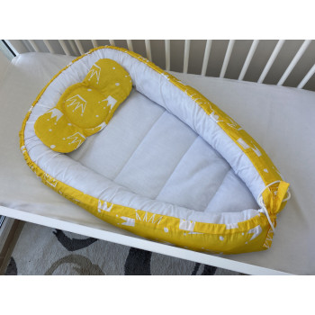 Кокон-позиционер для новорожденных Baby Comfort со съемных бортом №7