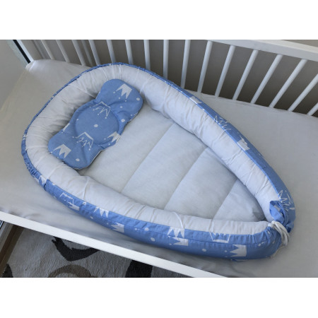 Кокон-позиционер для новорожденных Baby Comfort со съемных бортом №3