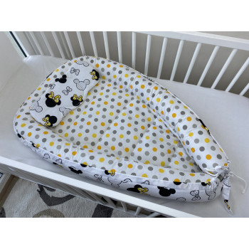 Кокон-позиционер для новорожденных Baby Comfort со съемных бортом №8