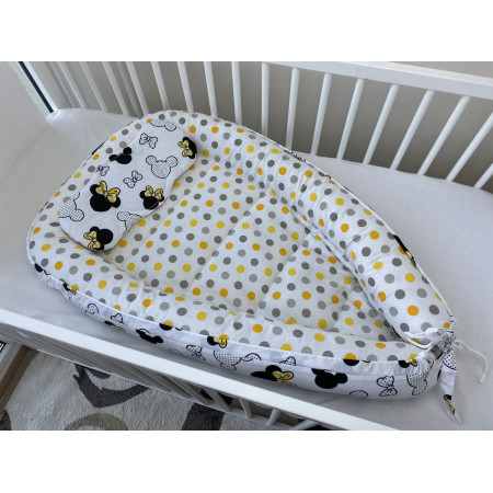 Кокон-позиционер для новорожденных Baby Comfort со съемных бортом №8