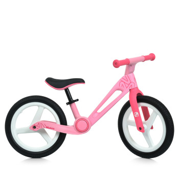 Дитячий біговел складаний MBB 1049-3, 14 дюймів, рожевий