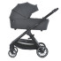 Коляска детская 2в1 EL CAMINO GENESIS ME 1126 Asphalt Gray,  серая