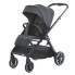 Коляска детская 2в1 EL CAMINO GENESIS ME 1126 Asphalt Gray,  серая